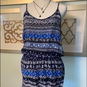 Spaghetti strap romper